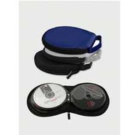 Car Cd/Dvd Storage Wallet - Compact Oxford Handheld Organizer With Zipper Closure, Black, Ideal For 
