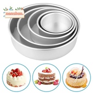 NANSHUN Cake Bake Pan, Non-Stick Aluminum Alloy Cake Tin,  4/5/6/7/8/9/10 Inch Round Heat-Resistant 
