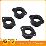 For  KZ750  750 L3 N1 N2  R1  ZN700 A1 A2 4-Piece Carburetor Intake Manifold Adapter Set Motorcycle 