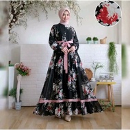 Small Color Lace Bangkok Ceruti Gamis