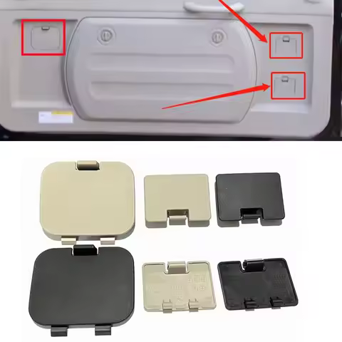 Car Door Plug Cover, Spare Tire Screw, Tailgate Decorative Cover For Mitsubishi Pajero V73W V93W V97
