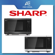SHARP R-34SI-BS | R-34SI-W 34L BLACK / WHITE COUNTER TOP INVERTER MICROWAVE