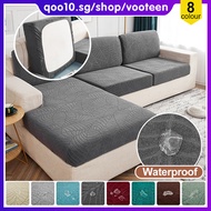 Waterproof Jacquard Elastic Sofa Seat Cover Patchwork Sofa Cover 1234 Seater L Shape Universal