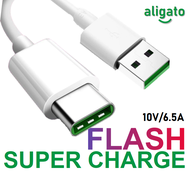 【100% FAST CHARGING】ALIGATO FLASH CHARGE 6A Type C 65W or 4A Micro USB Rapid 1 Meter Cable Data Cable 1M 1 Meter Super Quick Charge Cable USB Type C or Micro USB COMPATIBLE FOR  Reno 2 3 4 F5 F7 F9 A Series Find X