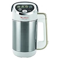 Moulinex Easy Soup LM841B10 Stand Mixer with 5 Automatic Programmes, Double Walled, Capacity 1.2 L, Velvety Soup Mixer, Warming Device, Soup Device, 1000 W, Stainless Steel