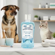 Dog & Cat Water Additive for Fresh Breath & Dental Cleaning Support