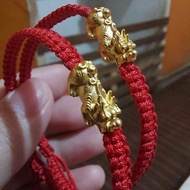 ▽24k Real Gold Piyao & 18k Piyao Bracelet PAWNABLE