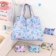 Portable Foldable Eco-Friendly Bag Stitch Large-Capacity Shopping Bag Supermarket Shopping Bag Eco-F