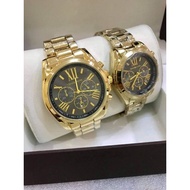 MICHAEL KORS COUPLE WATCHES MK-5799 BLACK DIGITAL