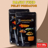 BASIC FEED pelet ikan predator arwana pbass mono PREMIUM