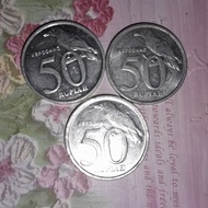 Uang Logam 50 Rupiah Kepodang