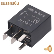 SUSAN Multi-Purpose Relay, Black Metal Multi-Function Relay, Replacement 0.98x0.86x0.59in ABS Plasti