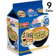 【9入組】日清 椀系列 袋裝泡麵 海鮮風味 3包入102g