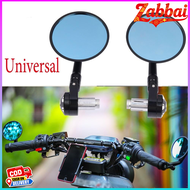 Zabbai ฮิต!!! กระจกปลายแฮนด์ R-Mini สำหรับ Lambretta & Vespa สปอร์ต ดีไซน์สวย งาน CNC คุณภาพ แข็งแร