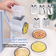 [in stock] Hand-operated peanut grinder, cheese shredder, nut grinder, multifunctional roller grinde