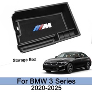 Armrest Box Storage Box For BMW 3 Series 2020-2025 Center Console Storage Box BMW 3 Car Accessories