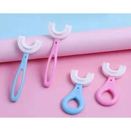 U-Shape Toothbrush Kid Toothbrush 360 Silicone Kids Toothbrush Gosok Gigi Kanak