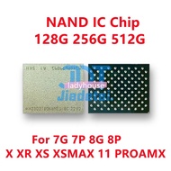 ชิปวงจรรวมหน่วยความจำ NAND แฟลช HDD ใหม่ของแท้128GB 256GB 512GB สำหรับโทรศัพท์ IP 7G 8G 8G 8Plus X X