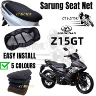 MODENAS Z15GT Motor Bike Seat Cover Net 3D Sarung Mesh Jaring Motor Quality Waterproof Adjustable