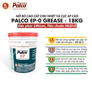 PALCO EP-0 Heat Resistant and High Pressure Beef Grease (Fat No. 0) Lithium Based - Imported 18 Kg B