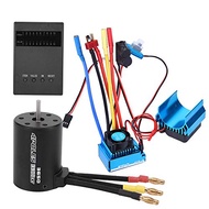 Brushless Motor and ESC Combination,3650 3900KV Motor+Brushless ESC + Heat Sink + Program Card Set A