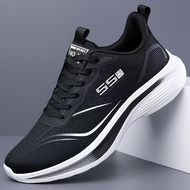 Men Shoes Labeled Mesh Breathable Sports Shoes EVA Sole Adhesive Shoes MBBJ