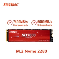 KingSpec SSD M.2 1Tb 2Tb 512Gb 4เทราไบต์ SSD SSD สำหรับพีซี NMVe M.2 PCIe 4.0X4 2280 Nvme SSD Gen4 X