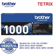 Brother TN-1000 Original Toner Cartridge 100% Genuine TN1000 TN 1000