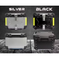 SMARTANK Alloy TOP BOX 45liter MOTOSIKAL Helmet Box