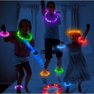 Pop Light Pop Tube Fidget LED Toys Viral Flash Bellow Ventilation Decompression Water Pipe Pop LED L