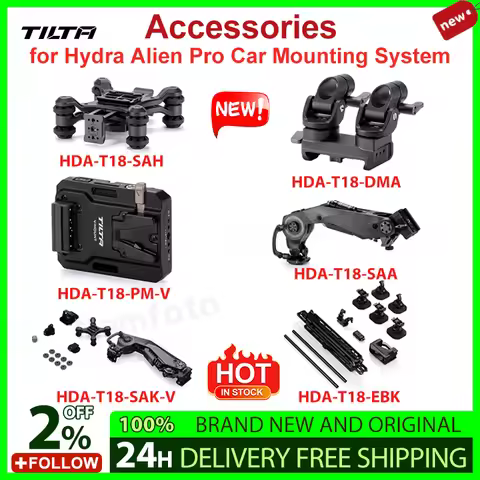 TILTA HDA-T18-B-V Hydra Alien Pro Car Mounting System Accessories
