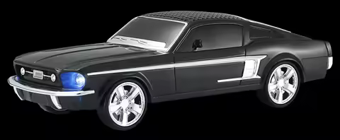 EONKO WS-1967 MUSTANG GT Classic Car Shaped Wireless Bluetooth Speaker with TF USB FM Handsfree TWS 
