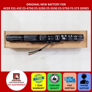 ORIGINAL NEW ACER ES1-432 E5-475G E5-523G E5-553G E5-575G F5-573 SERIES BATTERY 4 CELLS 40.8Wh AS16A