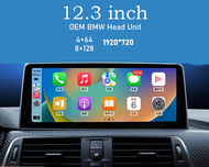 12.3 Inch Bmw E60 E70 E71 E83 E90 E92 F10 F18 F25 F30 F48 Ccc Cic Nbt/Evo Android Touch Screen Playe