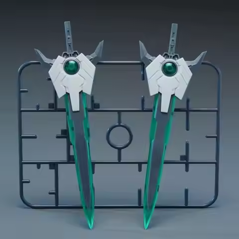 RS Model Vol.3 Amazing GN Sword, 2 Pcs Per Box Mecha Upgrade Parts Compatible with Iron Creation Sta