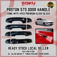 PROTON S70 DOOR HANDLE COVER GLOSS BLACK PROTON ACCESSORIES AUTOMOTIVE X50 S70 EXTERIOR ACCESSORIES 