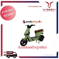 sepeda listrik df8 uwinfly 12v - Hijau