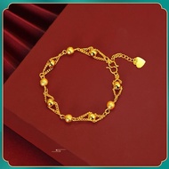 Rantai Tangan Emas 916 Original Gelang Tangan Perempuan Emas Bangkok Original Gold 916 Bracelet for 