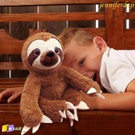 JENNIFERDZJI Sloth Plush Toy, Big Eyes Stuffed Animals Stuffed Sloth, Throw Pillow Soft Comfort Cudd