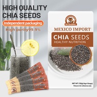 Organic Chia seeds 150g/Bag chia seeds slimming black chia seeds