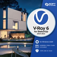 Vray Next 6.0 Plugin for Sketchup Pro 2019-2022 - Windows Lifetime Installer with Video Guide