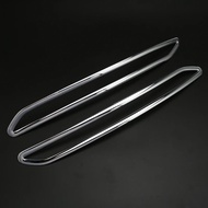 aihei For Hyundai Elantra 2016 2017 ABS chrome Car front fog lights Cover Rear fog lights trim Exter