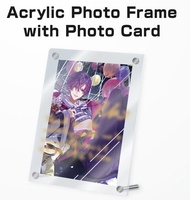 Nijisanji Uki Violeta Birthday 2023 Acrylic Photo Frame with Photo Card 生日 亞克力相架