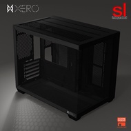 XERO BEYOND Dual-Chamber M-ATX PC Case -Black/White (With 3ARGB Fans)