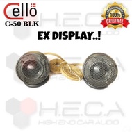 Ex DISPLAY... Cello C-50 BLK Tweeter Speaker C50 Black Fullrange