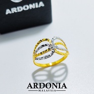 ARDONIA Cincin Spec Mata Emas 375 (9K Gold / 375 Gold)