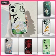 Oppo Reno7 4G / Reno7 Z / Reno 7Z 5G case with calligraphy image of peace, parents, meaning