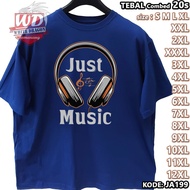 BIG SIZE MUSIC T-SHIRTS CODE JA199 JUMBO 2XL 3XL 4XL 5XL 6XL 7XL 8XL 9XL 10XL 11XL 12XL