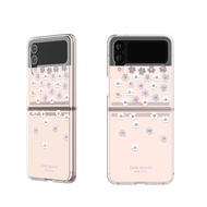 Kate Spade Case Samsung Z Flip 4 Cover เคทสเปด ของแท้ case flip4 cover เคสซัมซุง z flip4 ลายน่ารัก o