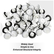 Automotive Retainer Clips Automotive Door Panel Clips 50X Auto Door Trim Panel Retainer Clip for Ext